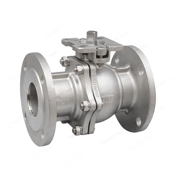 国标高平台法兰球阀