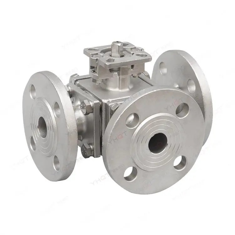 三通高平台法兰球阀